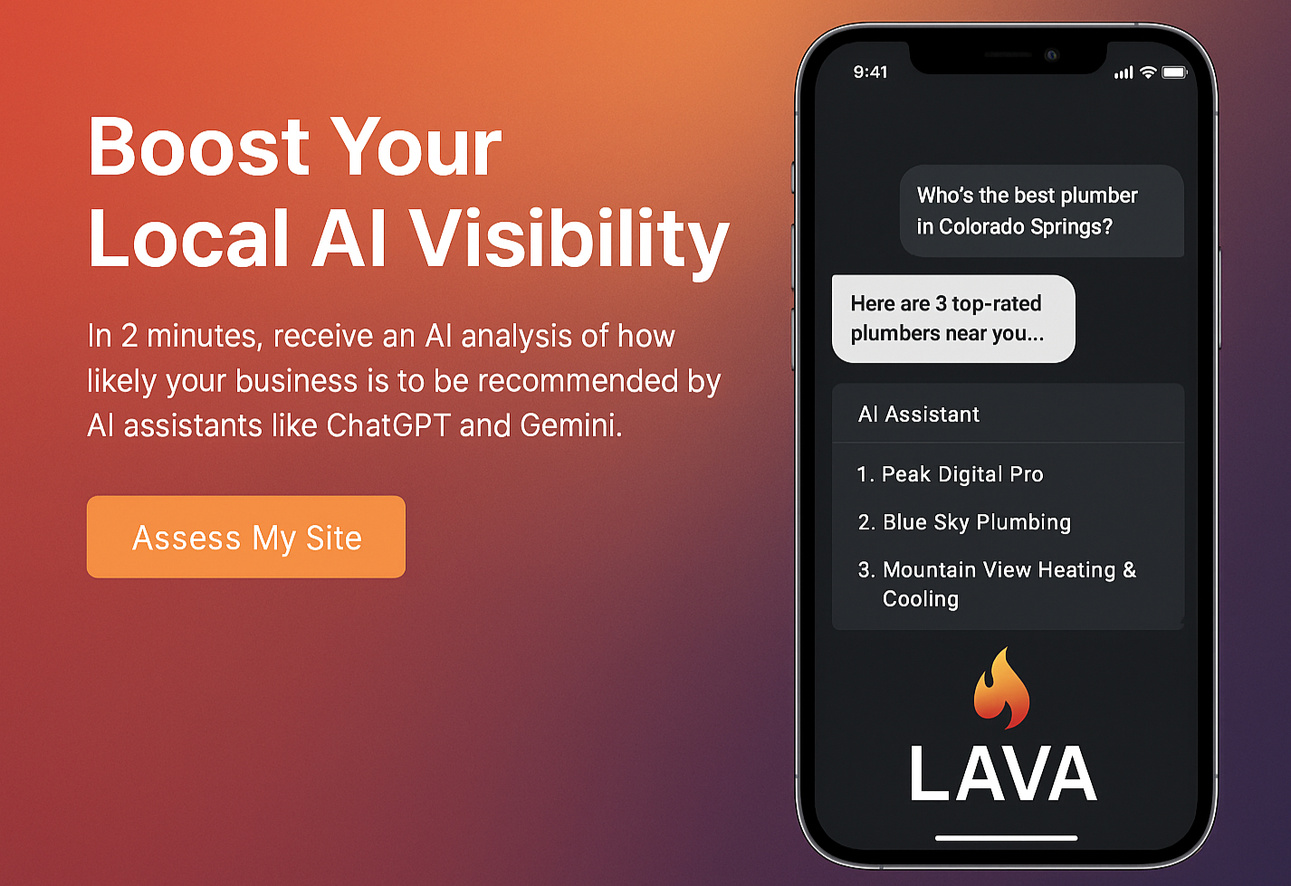 Local AI Visibility Agent AI agent to analyze your online presence by Peak Digital Pro